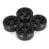 Replacement Part For 4Pcs RC Drifting Car Tire Set Hard Plastic Hard Tyre Set For On-road Vehicle Drifting RC Car Parts - (Color: Dark Grey) view 1