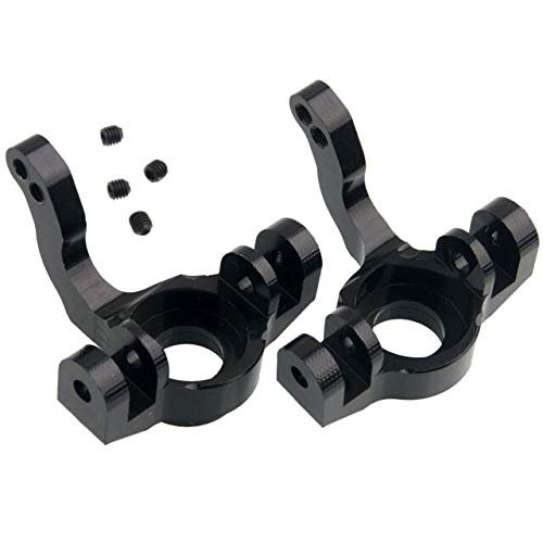 Replacement Part For RC AX31001 Aluminum Steering Knuckle Arm 2P For 1:10 90026 - (Color: Black)