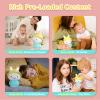 alilo Bunny Kids Music Player, Storytelling Toys for Toddler 1-3-5,Infant Baby Boy Girl Gifts Pre-Loaded 30 Stories/48 Nursery Rhymes/12 Soothing Music,with Nightlight,Bluetooth,Record Function view 2