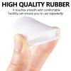 Boao 20 Pieces Piggy Bank Stopper Replacement Piggy Bank Plugs Bulk Rubber Saving Box Stopper(7 Sizes,White) view 3