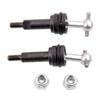 Replacement Part For 1/28 K969 K989 P929 Upgraded Parts Metal Steering Cup Rear Shaft Mount Drive Shaft Shock Absorber Damper Board For RC Car - (Color: 2pc Silver Drive) view 1