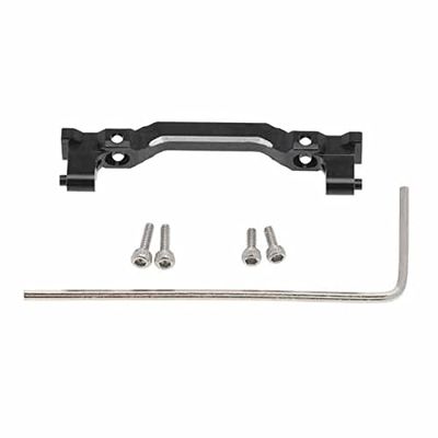 Replacement Part For 1/24 SCX24 90081 RC Car Parts Front Bumper Mount Crossmember Crash Barrier Frame Fixed Seat - (Color: Black)