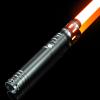 CUSTOM SABER Smooth Swing Rechargeable LED Light Saber, 9 Sound Fonts, RGB Infinite Color Changing, Light Saber Support Heavy Dueling for Adults Toy Gift - Gray view 1