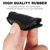 Boao 20 Pieces Piggy Bank Stopper Replacement Piggy Bank Plugs Bulk Rubber Saving Box Stopper(7 Sizes,Black) view 3