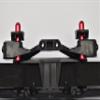 GPM For Arrma 1/8 VENDETTA 4X4 3S BLX Speed Bash Racer Upgrade Parts Aluminum + Stanless Steel Front+Rear Body Post - 4Pc Set Orange view 2
