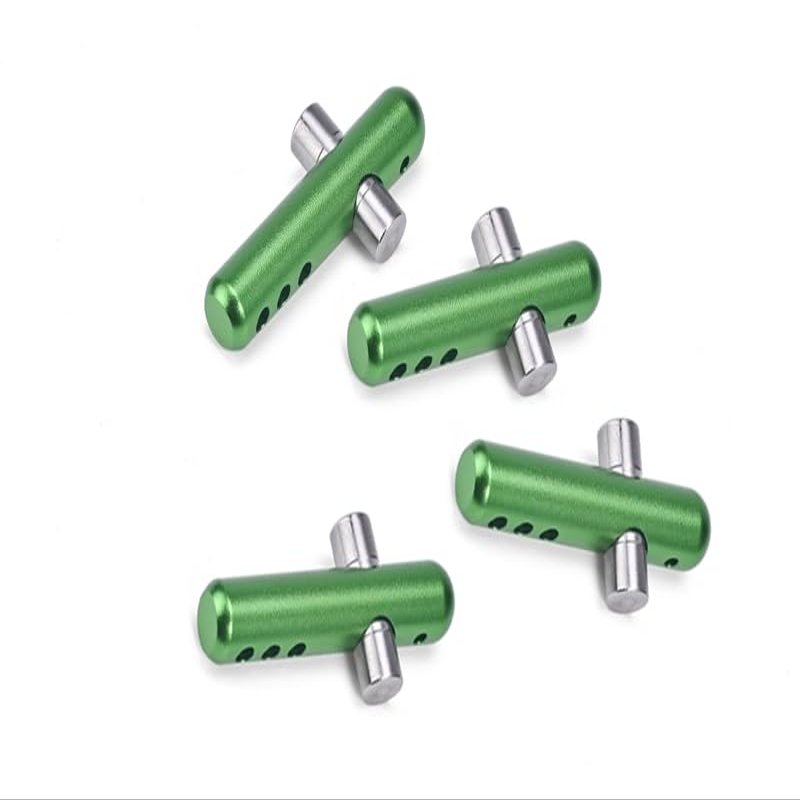 GPM For Arrma 1/8 VENDETTA 4X4 3S BLX Speed Bash Racer Upgrade Parts Aluminum + Stanless Steel Front+Rear Body Post - 4Pc Set Green
