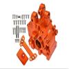 Aluminum Front Or Rear Gear Box For Arrma 1:5 KRATON 8S BLX-ARA110002 / KRATON EXB Roller-ARA5208-34Pc Set Orange view 1