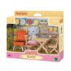 Sylvanian Families 5640 BBQ Picnic Set -Elephant Girl- - Dollhouse Playsets view 2