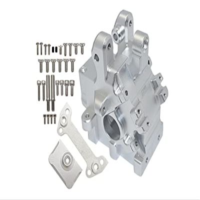 Aluminum Front Or Rear Gear Box For Arrma 1:5 KRATON 8S BLX-ARA110002 / KRATON EXB Roller-ARA5208-34Pc Set Silver