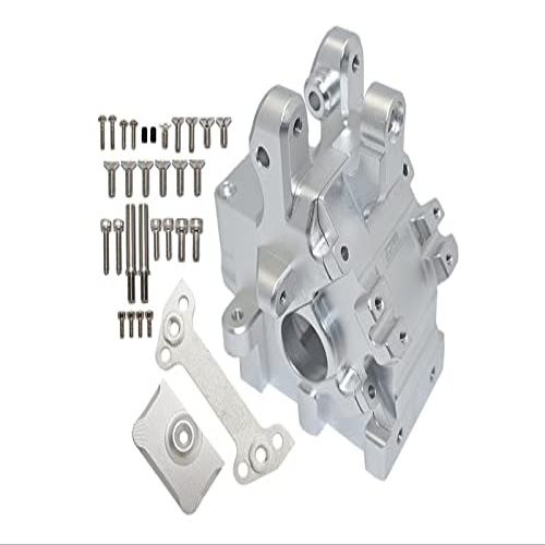 Aluminum Front Or Rear Gear Box For Arrma 1:5 KRATON 8S BLX-ARA110002 / KRATON EXB Roller-ARA5208-34Pc Set Silver