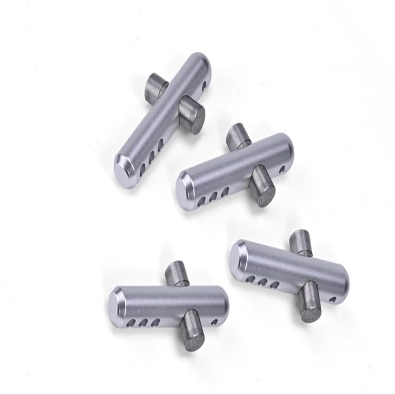 GPM For Arrma 1/8 VENDETTA 4X4 3S BLX Speed Bash Racer Upgrade Parts Aluminum + Stanless Steel Front+Rear Body Post - 4Pc Set Silver