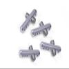 GPM For Arrma 1/8 VENDETTA 4X4 3S BLX Speed Bash Racer Upgrade Parts Aluminum + Stanless Steel Front+Rear Body Post - 4Pc Set Silver view 1