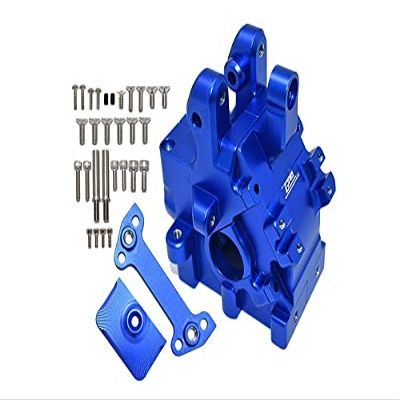 Aluminum Front Or Rear Gear Box For Arrma 1:5 KRATON 8S BLX-ARA110002 / KRATON EXB Roller-ARA5208-34Pc Set Blue