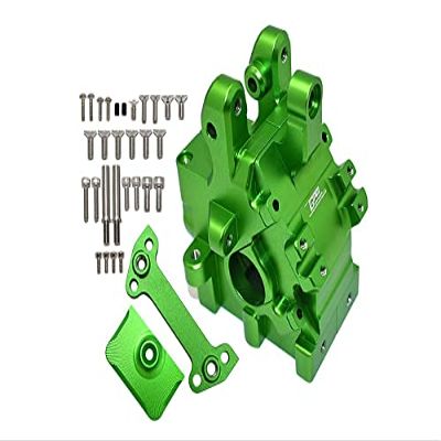 Aluminum Front Or Rear Gear Box For Arrma 1:5 KRATON 8S BLX-ARA110002 / KRATON EXB Roller-ARA5208-34Pc Set Green