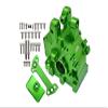 Aluminum Front Or Rear Gear Box For Arrma 1:5 KRATON 8S BLX-ARA110002 / KRATON EXB Roller-ARA5208-34Pc Set Green view 1