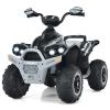 INFANS Kids Ride on ATV, 12V 4 Wheeler Quad Toy Vehicle with Music, Horn, High Low Speeds, LED Lights, Electric Ride On Toy, Battery Powered Wheels Car for Kids Over 3 Years Old (Black) view 1