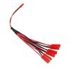 OliYin 2pcs 6X JST Lipo Charger Plug JST 1-Male to 6-Female Parallel Connector Cable 20awg 23cm9in - Used with Stock Blade SR / 120SR Celectra Charger view 2