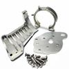 for Traxxas 1/10 MAXX 8960 Aluminum Motor Mount Silver view 1