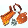 for Traxxas 1/10 MAXX 8960 Aluminum Motor Mount Orange view 1