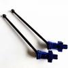 for Traxxas 1/5 X-MAXX 8S 7750X 7768 7756 Aluminum Adaptor + Harden Steel Driveshaft Blue view 1