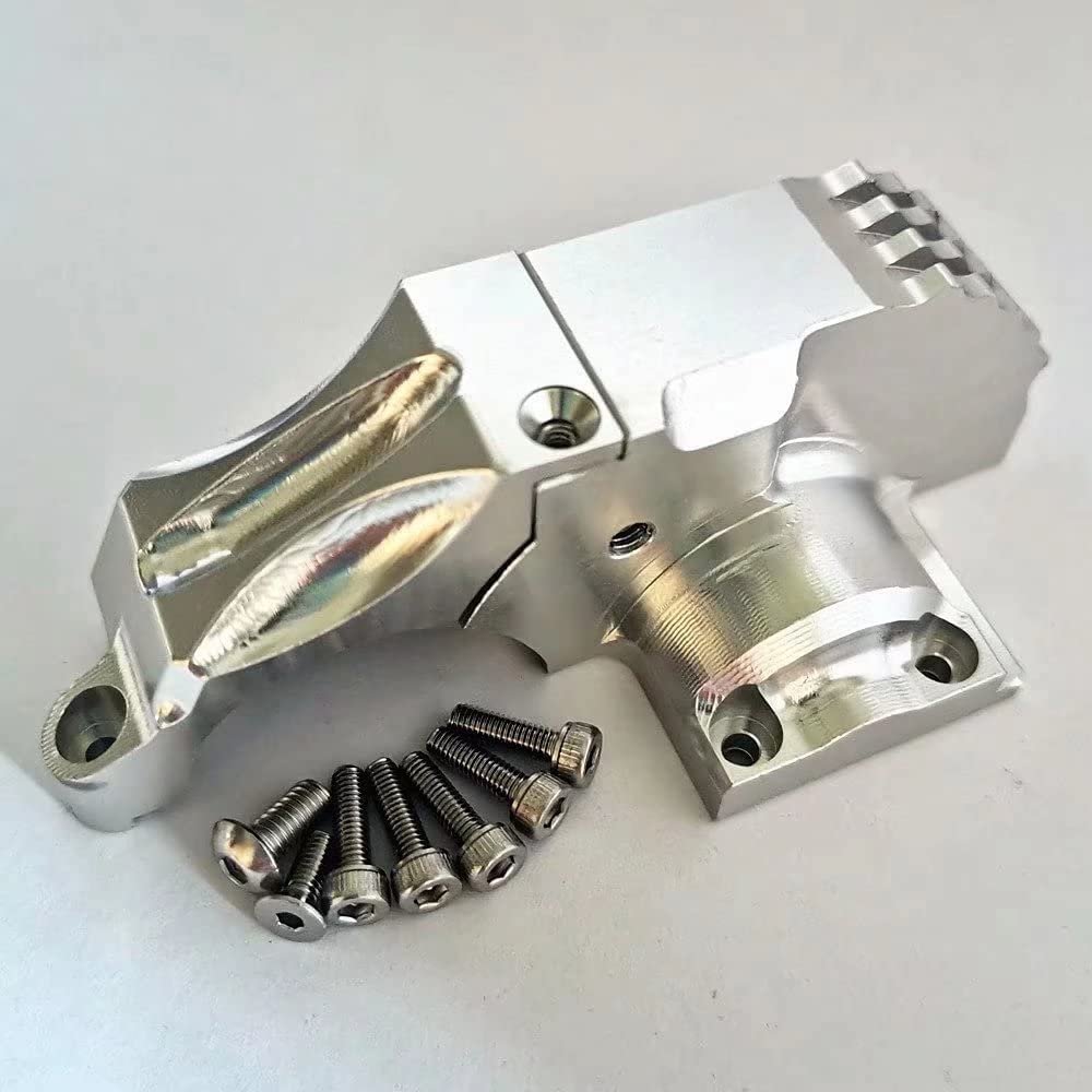 for Traxxas 1/10 MAXX 8987 Aluminum Main Gear Cover Silver