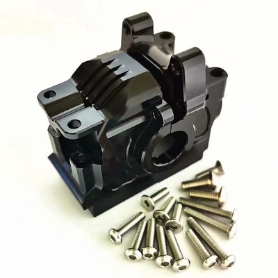 for Traxxas 1/10 Rustler Hoss Slash Stampede 4x4 XO-1 6880 Aluminum Rear Differential Gear Case Black