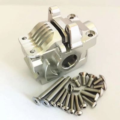 for Traxxas 1/10 Rustler Hoss Slash Stampede 4x4 XO-1 6881 Aluminum Front Differential Gear Case Silver