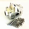 for Traxxas 1/10 Rustler Hoss Slash Stampede 4x4 XO-1 6881 Aluminum Front Differential Gear Case Silver view 2