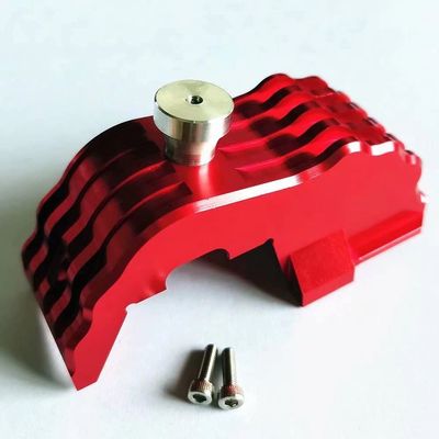 for Traxxas 1/5 X-MAXX 6S 8S 7787 All Aluminum Main Gear Upper Cover Red