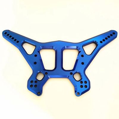 for Arrma 1/8 Kraton Talion Notorious Outcast 6S AR330222 Aluminum Mutiple Holes Ajustable Rear Shock Tower Blue