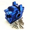 for Traxxas 1/10 Rustler Hoss Slash Stampede 4x4 XO-1 6880 Aluminum Rear Differential Gear Case Blue view 1