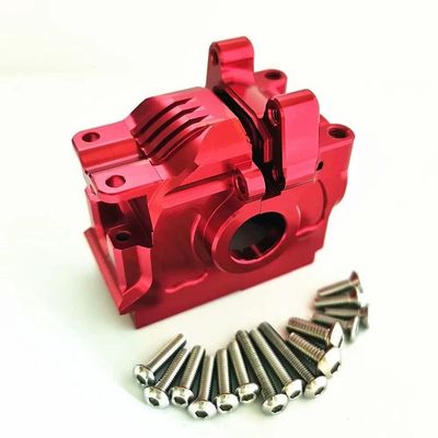 for Traxxas 1/10 Rustler Hoss Slash Stampede 4x4 XO-1 6880 Aluminum Rear Differential Gear Case Red