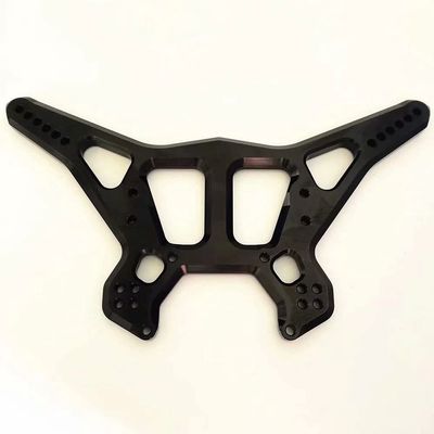 for Arrma 1/8 Kraton Talion Notorious Outcast 6S AR330222 Aluminum Mutiple Holes Ajustable Rear Shock Tower Black