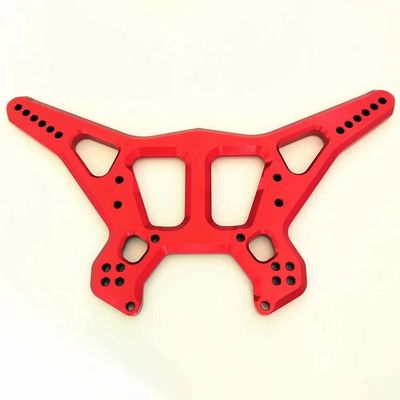 for Arrma 1/8 Kraton Talion Notorious Outcast 6S AR330222 Aluminum Mutiple Holes Ajustable Rear Shock Tower Red