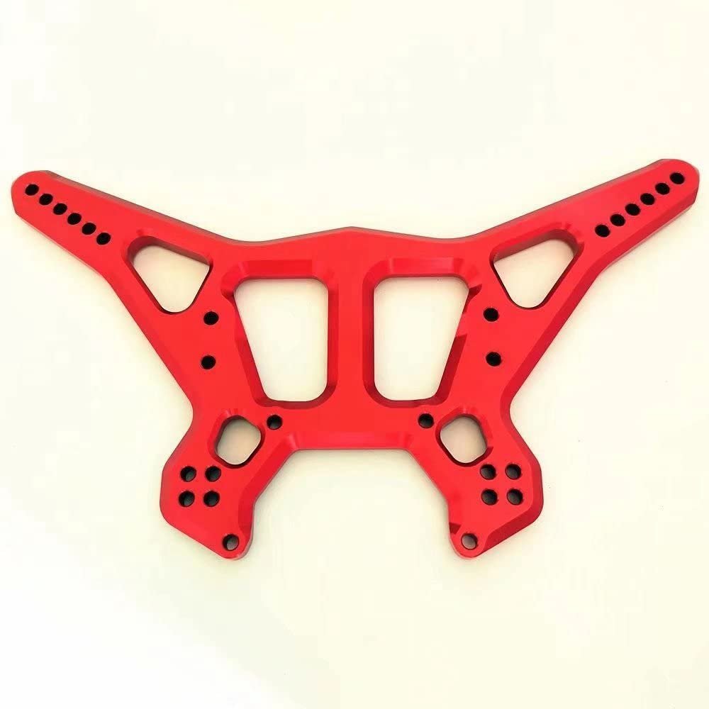 for Arrma 1/8 Kraton Talion Notorious Outcast 6S AR330222 Aluminum Mutiple Holes Ajustable Rear Shock Tower Red