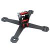 DIY FPV Mini Racing Drone QAV-X5 RS 5" 190mm Quadcopter 3K Carbon Fiber Frame 4mm Main Plate arms for T5045BN V2 Propeller view 3