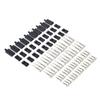 Male/Female Servo Receiver Connector Plug with Lock Version Gold Plated terminals Crimp Pin Kit for RC Model - 10 Sets view 4