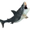 EOIVSH Large Megalodon Shark Toy, Plastic Ocean Animal Figurine, Realistic Sea Monster Toy Figure for Collection Gift, Bath Toy, Cake Topper view 1