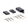 30 Sets/Box Servo Plug with Lock Male Female Connector Crimp Pin Kit Acce Compatible for Hitec Spektrum RC Parts view 2