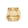 1 Piece Metal Copper Front and Rear Axle Cover Weight 40G for 1/10 RC Crawler Car AXIAL SCX10 III AX103007 view 2