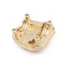 1 Piece Metal Copper Front and Rear Axle Cover Weight 40G for 1/10 RC Crawler Car AXIAL SCX10 III AX103007 view 3