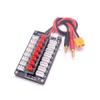 8X JST Plug 2S / 3S Lipo Battery Parallel Charging Board for Balance Charger IMAX B6 ISDT Q6 RC Drone Helicopter Battery Parts view 2