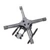 HSKRC X450 450mm Carbon Fiber Quadcopter Frame kit w/Carbon Fiber Landing Gear fit for 2 axis / 3 axis Gimbal Upgrade F450 view 4