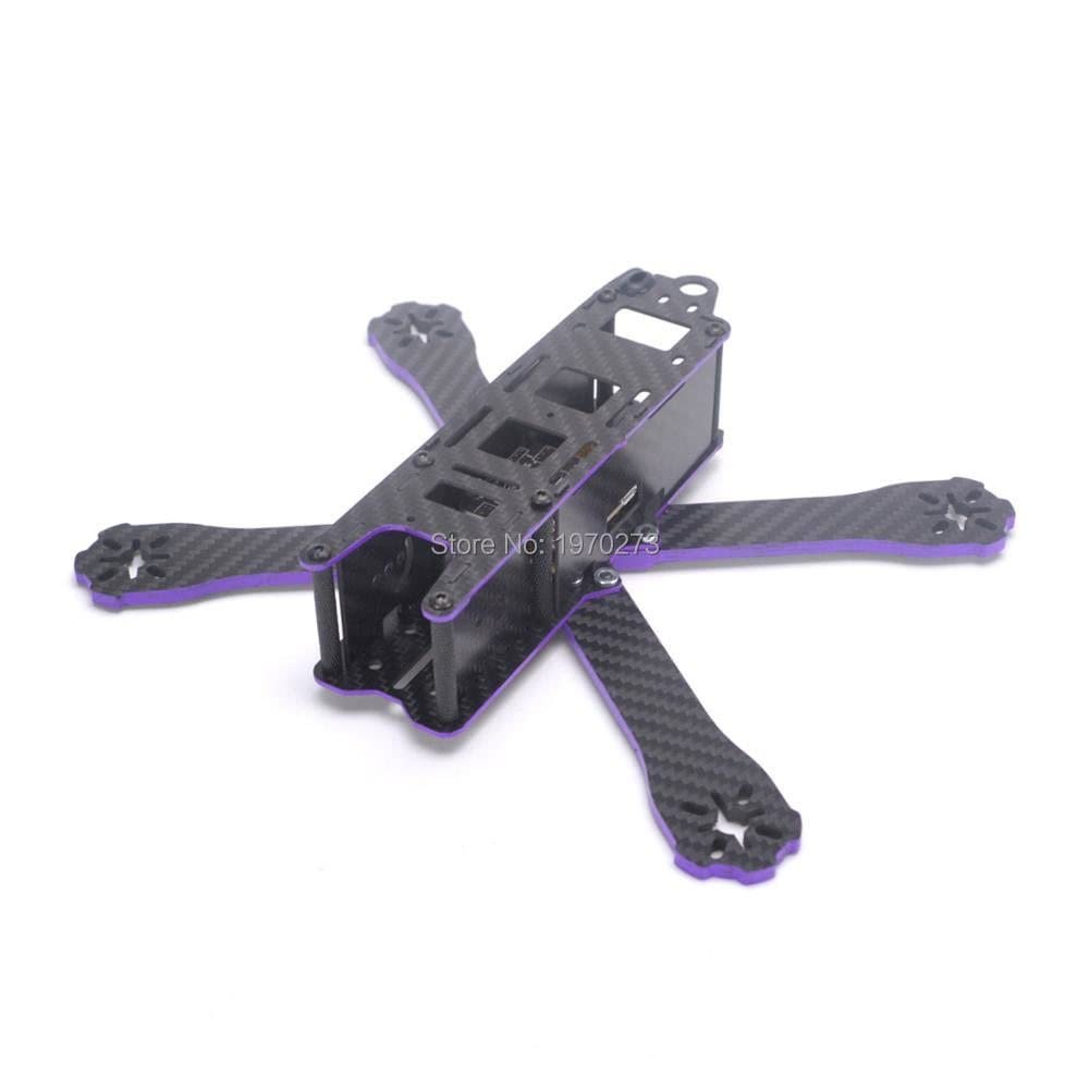 X220 220mm Carbon Fiber X Type Frame Kit with 4mm Arm for Wizard RC Models Multicopter Motor ESC Better Than QAV-R 220 QAV250