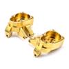 2pcs/lot Brass Counterweight Climbing Car Accessories Heavy Duty Front Steering Knuckle for 1/10 RC Car Axial Capra1.9 SCX10 III view 3