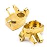 2pcs/lot Brass Counterweight Climbing Car Accessories Heavy Duty Front Steering Knuckle for 1/10 RC Car Axial Capra1.9 SCX10 III view 4