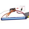 Colorful Climbing Car Flashing Light Bar Bright Roof LED Light Strap for 1/10 1:10 TRX4 Defender Axial SCX10 90046 RC Car view 3