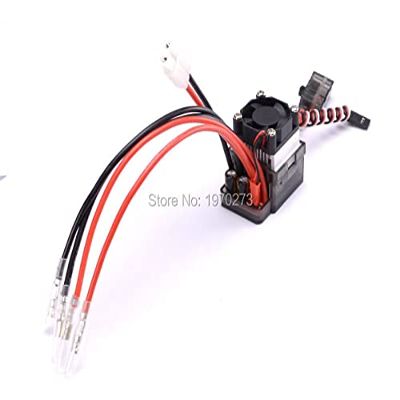 Midzooparts High Voltage ESC 7.2V-16V 320A ESC Brushed Speed Controller RC Car Truck Buggy Boat