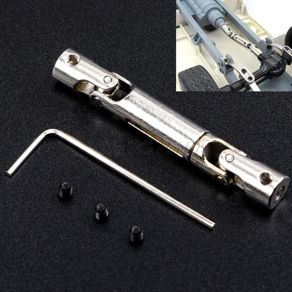 Metal CVD Drive Shaft for WPL 1/10 D12 1/16 C14 C24 C34 B14 B24 B16 B36 HengLong RC Car Upgrade Parts Accessories