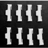 50pcs/lot Servo Extension Cable Buckle Clip Plastic Servos Cord Fastener Jointer Plugs Fixing Holder for DIY RC Airplane Parts view 4